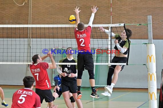 2022/23 Volleyball Herren Oberliga SG Helmstadt/Sinsheim vs TV Bühl 2 (© Siegfried Lörz)